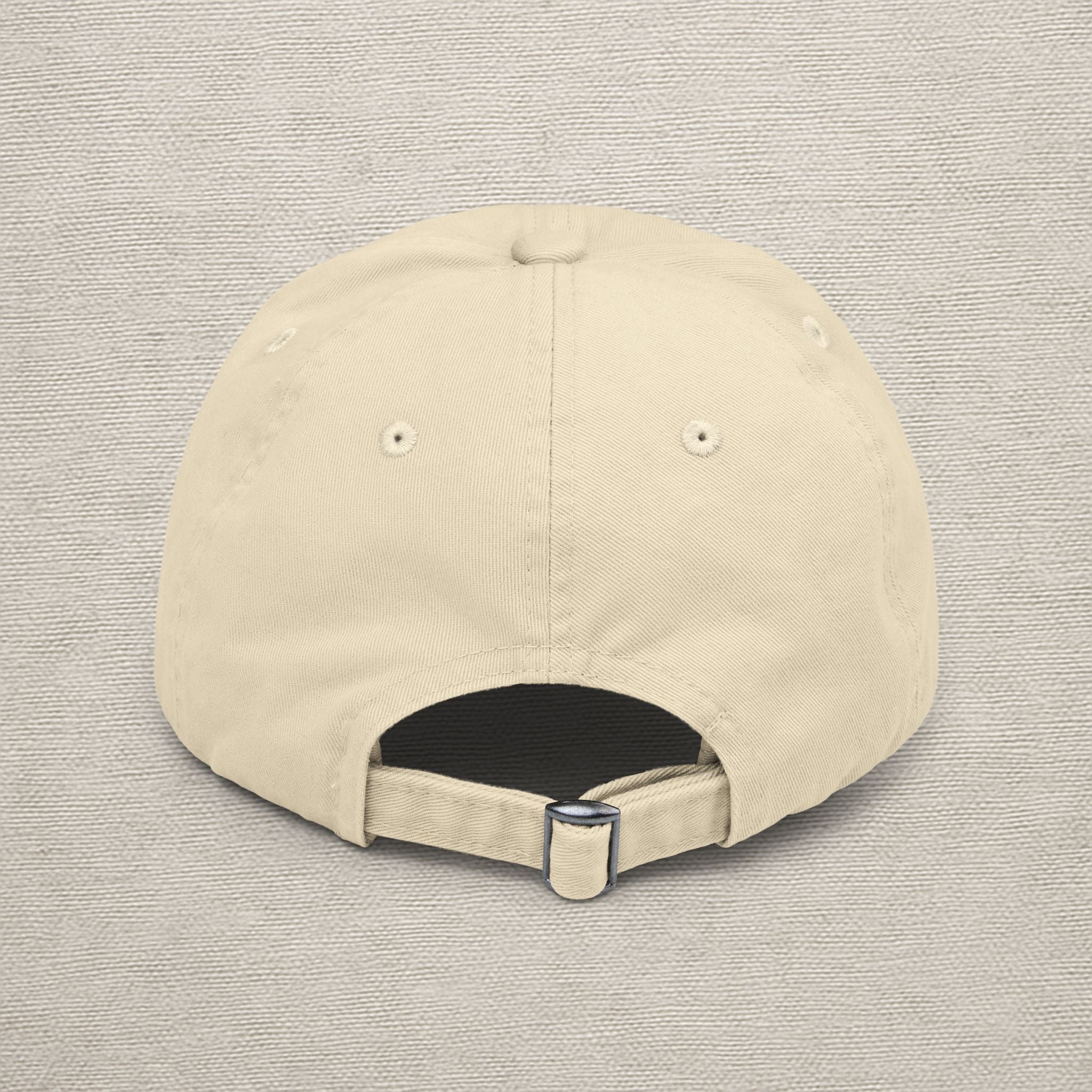 Distressed Teddy Bear Cap — 'Falling Apart Fashionable' Vintage Dad Hat