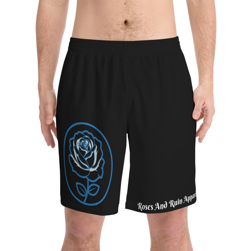 "Blue Bloom" Beach Shorts