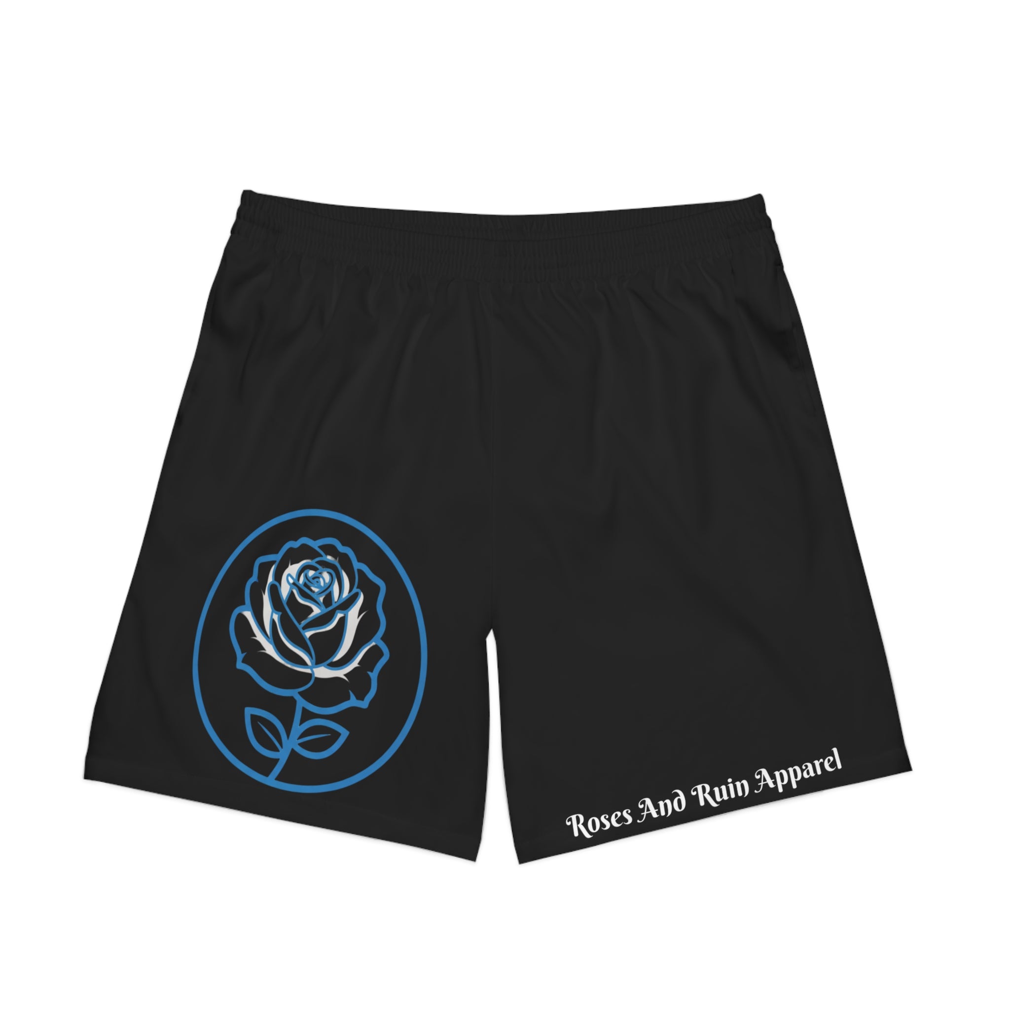 "Blue Bloom" Beach Shorts
